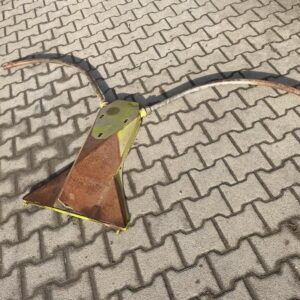 Claas Jaguar Orbis 750 Abdeckhaube mit Rohren Maisgebiss